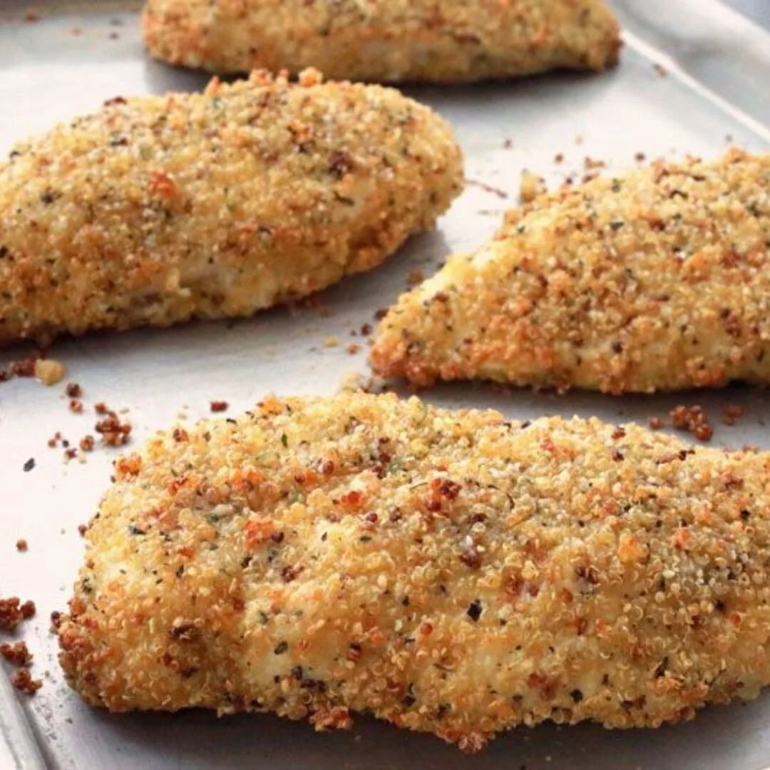 Quinioa Breaded Chicken Breast