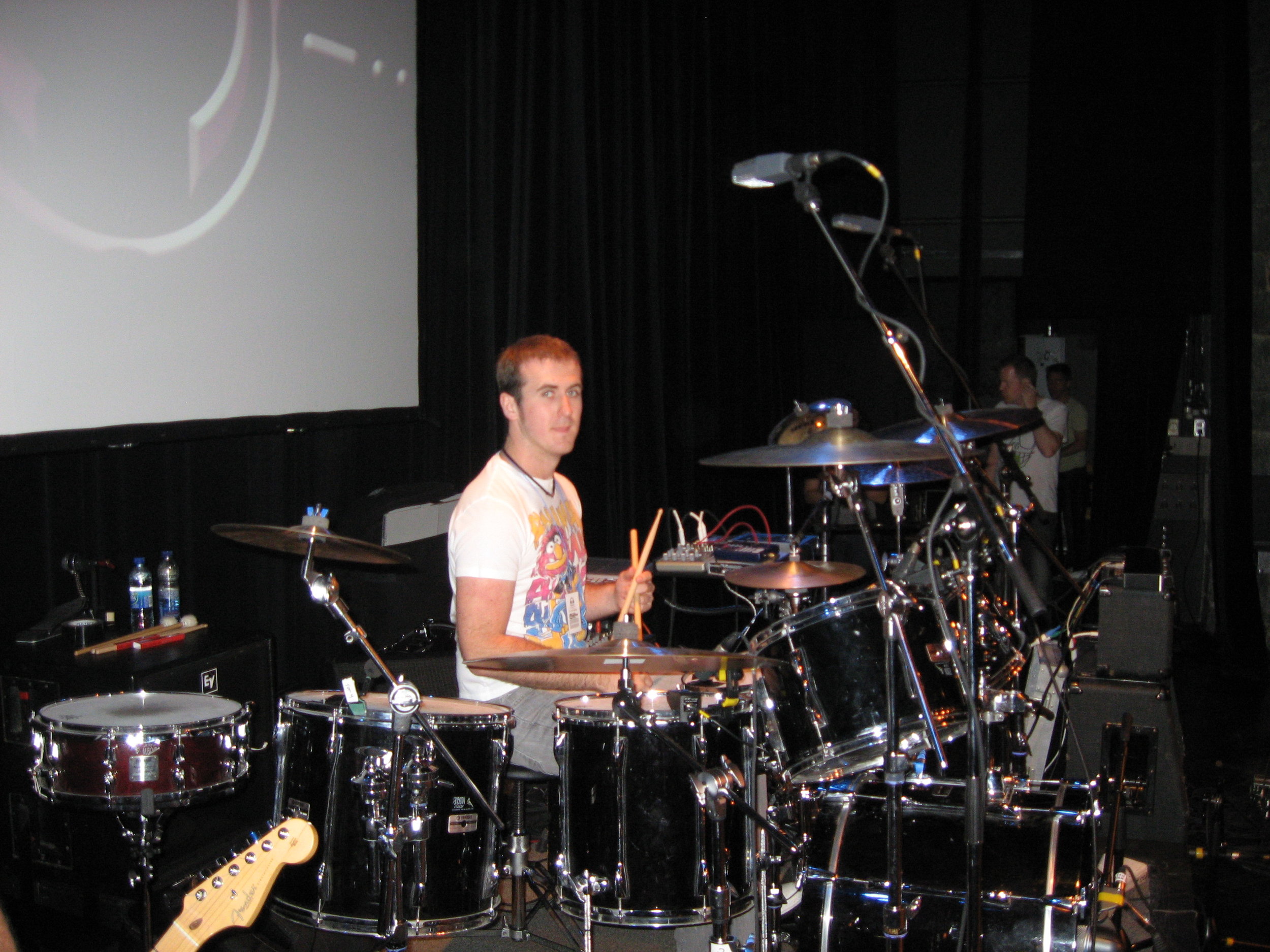 Drummer for "Magenta" at FMPM Festival, Montreal, Canada