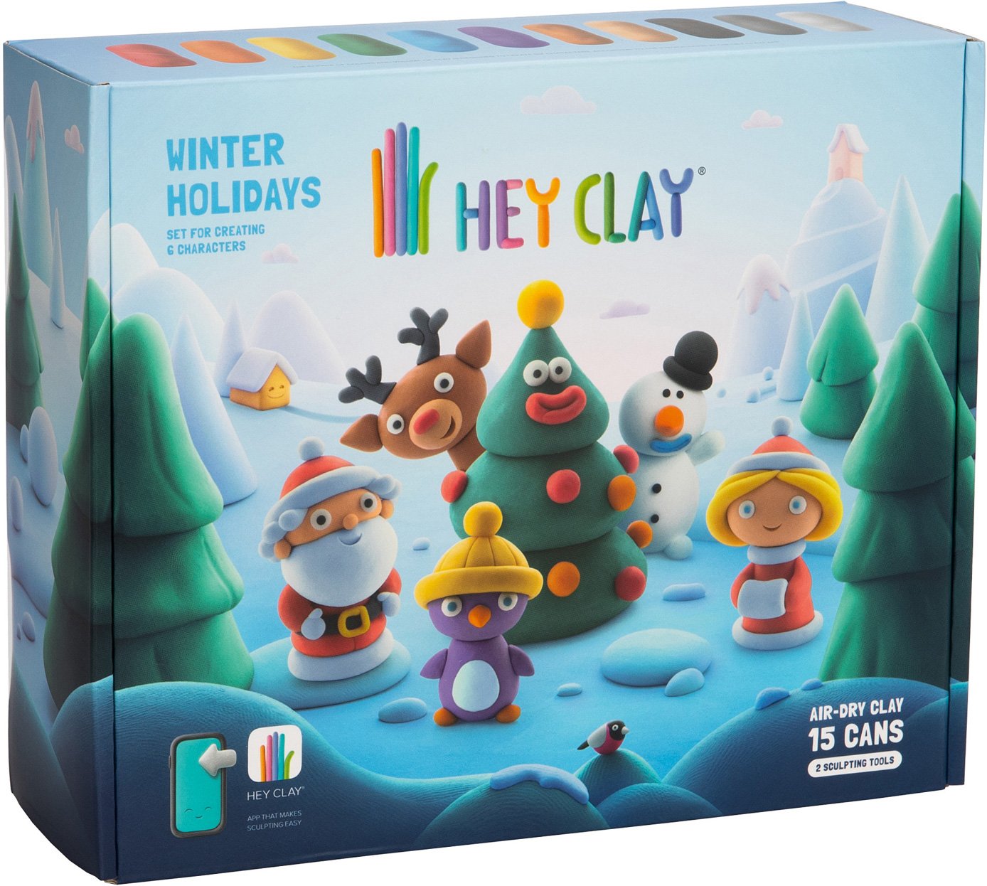 Hey Clay Winter Holidays