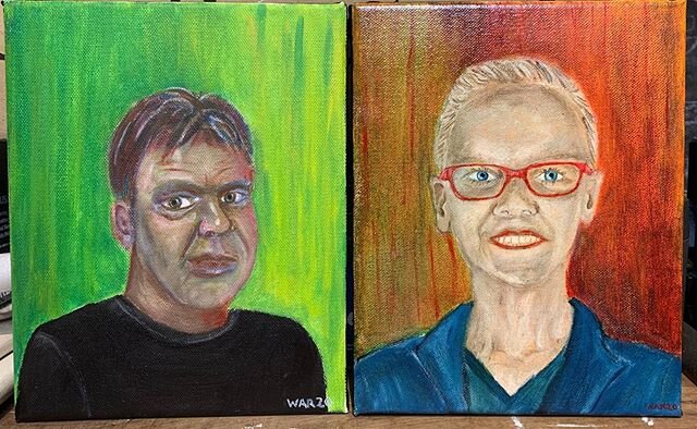 Back to painting after watching #paoty portrait artist of the year (YouTube) . Very inspiring to watch. I am a bit rusty after about 10years not painting. #stayhome #isoportraits