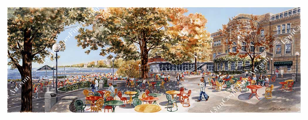 "Pull Up A Chair" - The University of Wisconsin Union Terrace