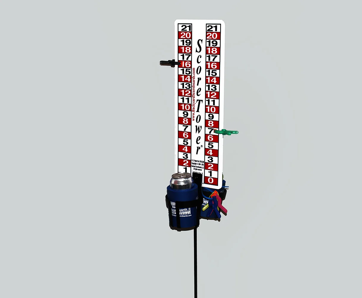 cornhole score tower