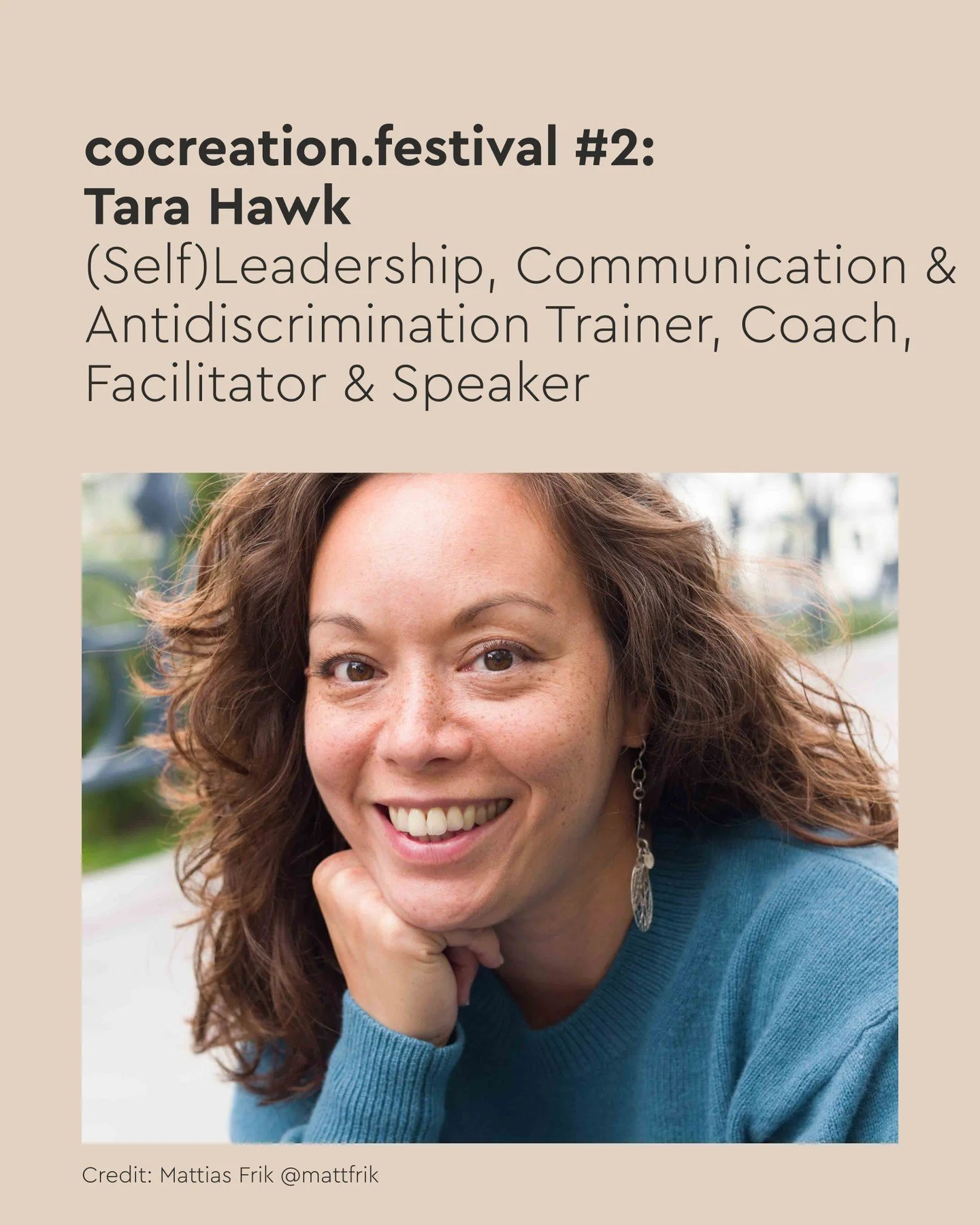 🗣️ How do we create spaces where people show up as their full selves?
@taradawnhawk believes that when we feel truly seen, we can contribute more meaningfully. In her workshop at cocreation.festival, she introduces the Veto Principle® – a
