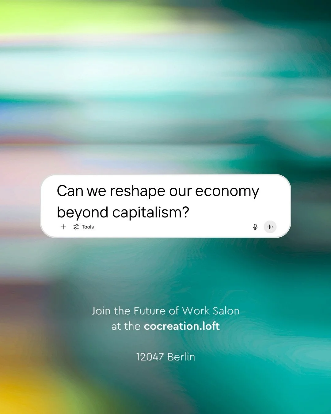 The way we work shapes the world we live in. But what if the systems we’re part of are no longer serving us — or the future?
Join us for a conversation on: “From Autopilot to Awareness – Can We Reshape Our Economy Beyond Capi