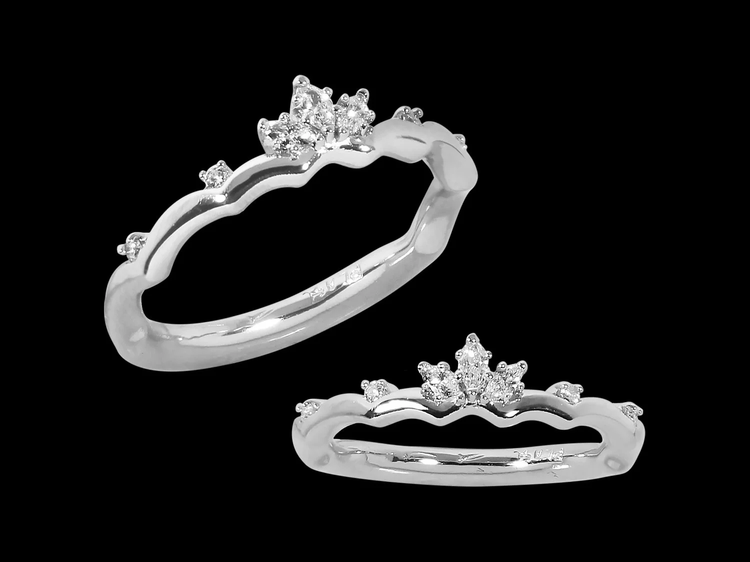 SCALLOP CROWN FIT UP