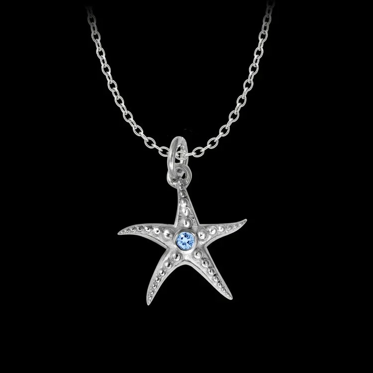 Sassy Sea Star w Blue Topaz w Chain.jpg