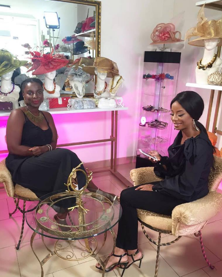 Vanessa Gyan & Actress Maame Adjei