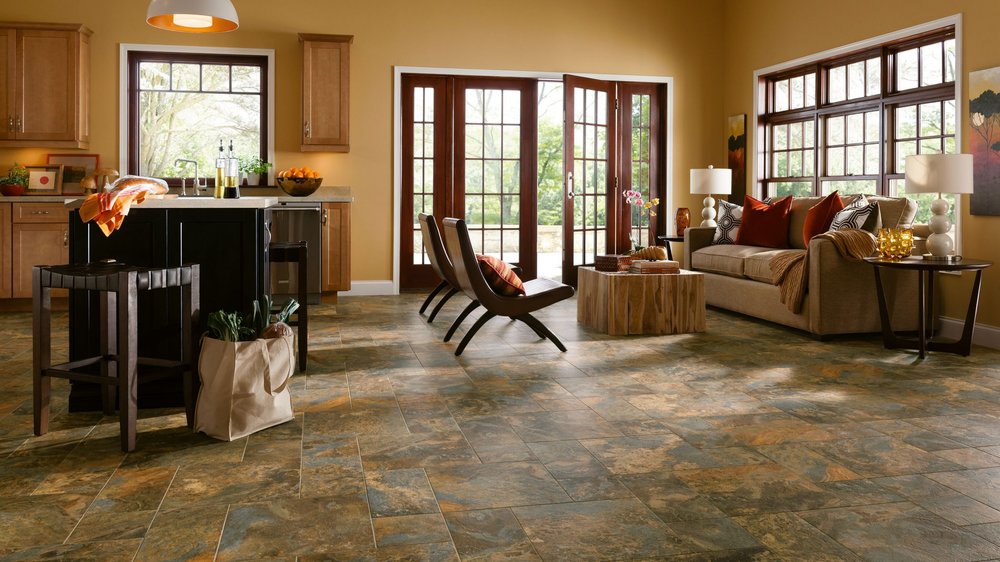 Out With Ceramic Tile In Alterna, Alterna Armstrong Flooring Reviews