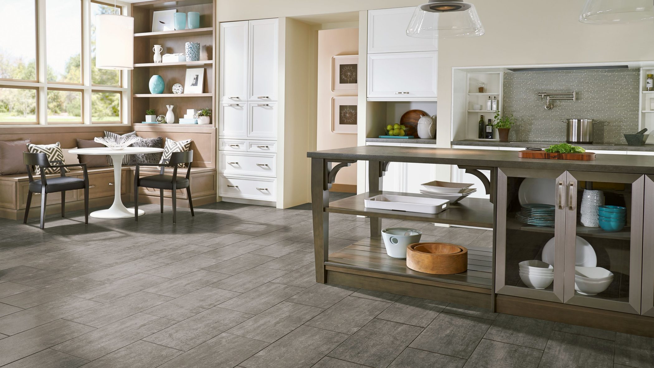 Out With Ceramic Tile In Alterna Mouery S Flooring Design Tip 4 Installing Square Tiles In A Staggered Brick Pattern Is Simple