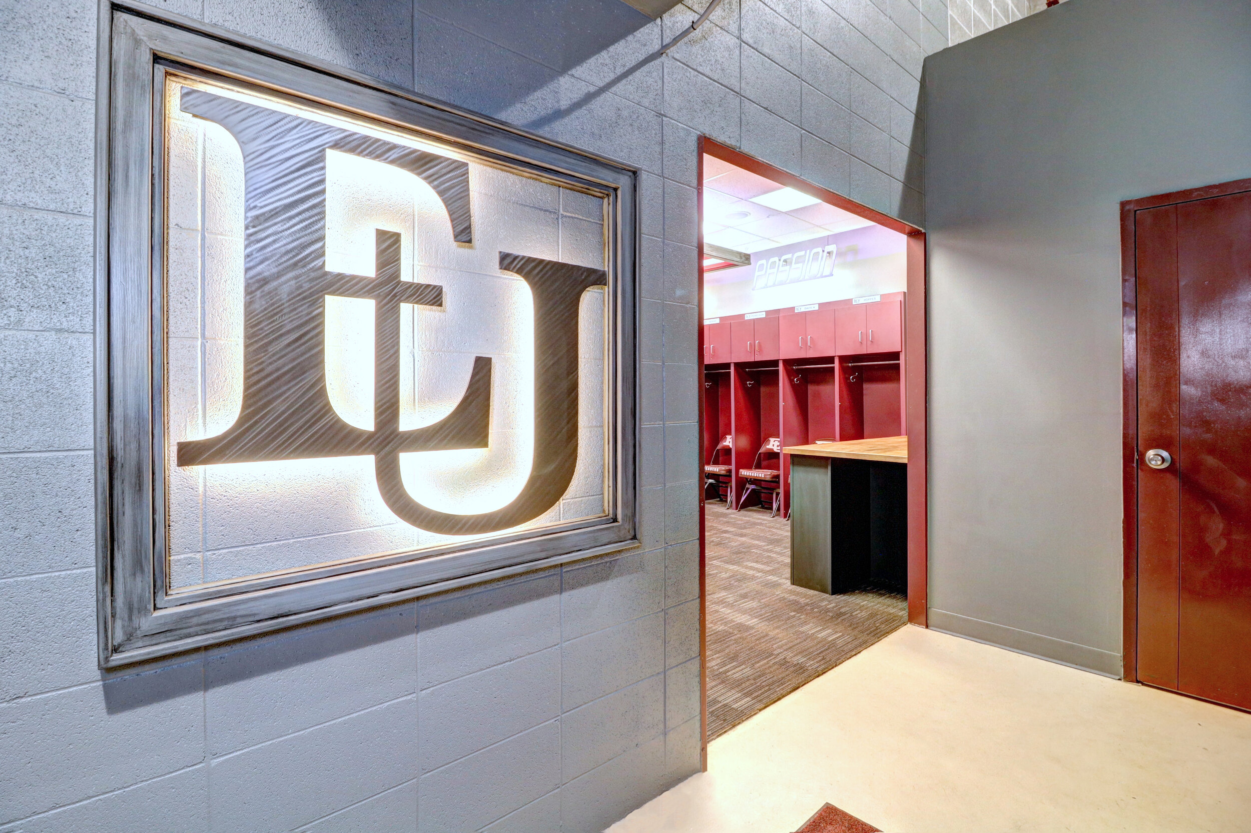 Evangel University Locker Room