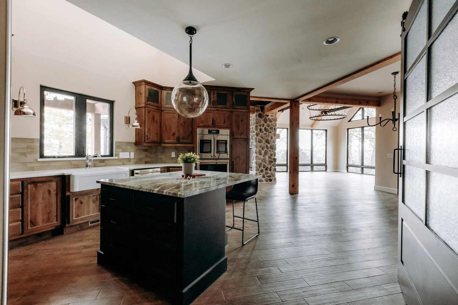 Photo inspiration: Split Hardwood Flooring Panels Reference: Split Rock