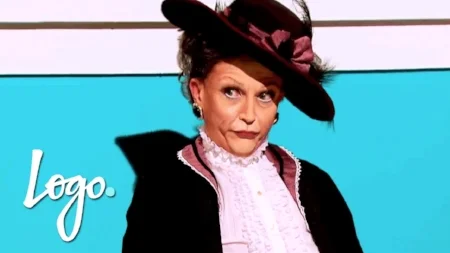 Ben de la Crème as Maggie Smith in Downton Abby