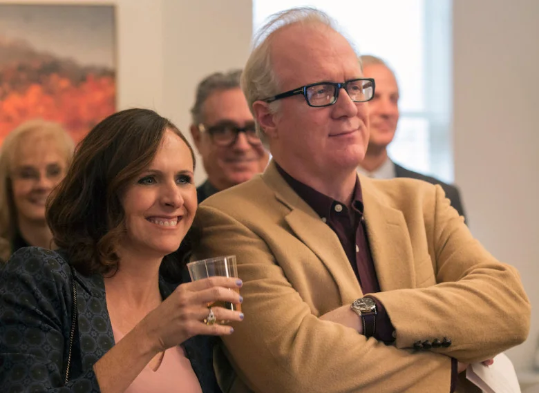 Molly Shannon & Tracy Letts in HBO's Divorce