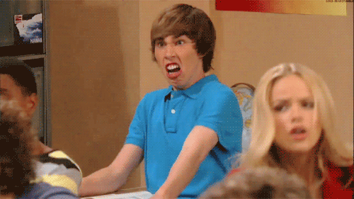 me watching Charlie and Trinity's lip sync.