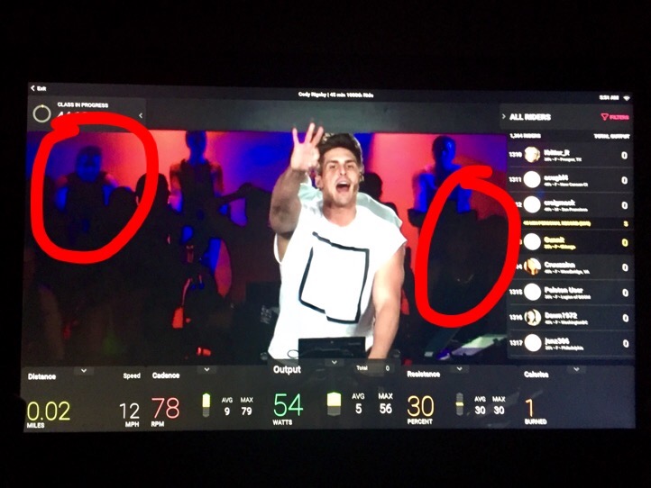 My screen this morning--that's Dan on the left and that's my other fav coach, Alex, on the right! Also, yes, my screen names is GUNNIT. LOL 4ever.