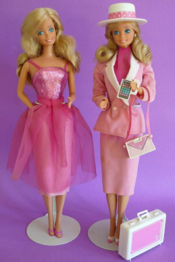 Plastic Barbie At Work Telegraph