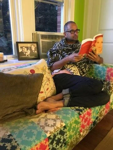 a good book and a good throw, who needs more? 
