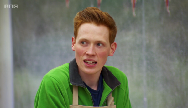 Andrew’s dampfnudel face.