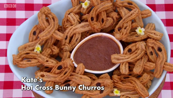 Kate’s pinterest fail bunny churros