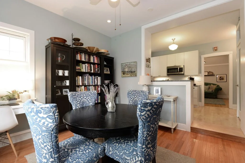Current owner's dining room, but gonna be my den