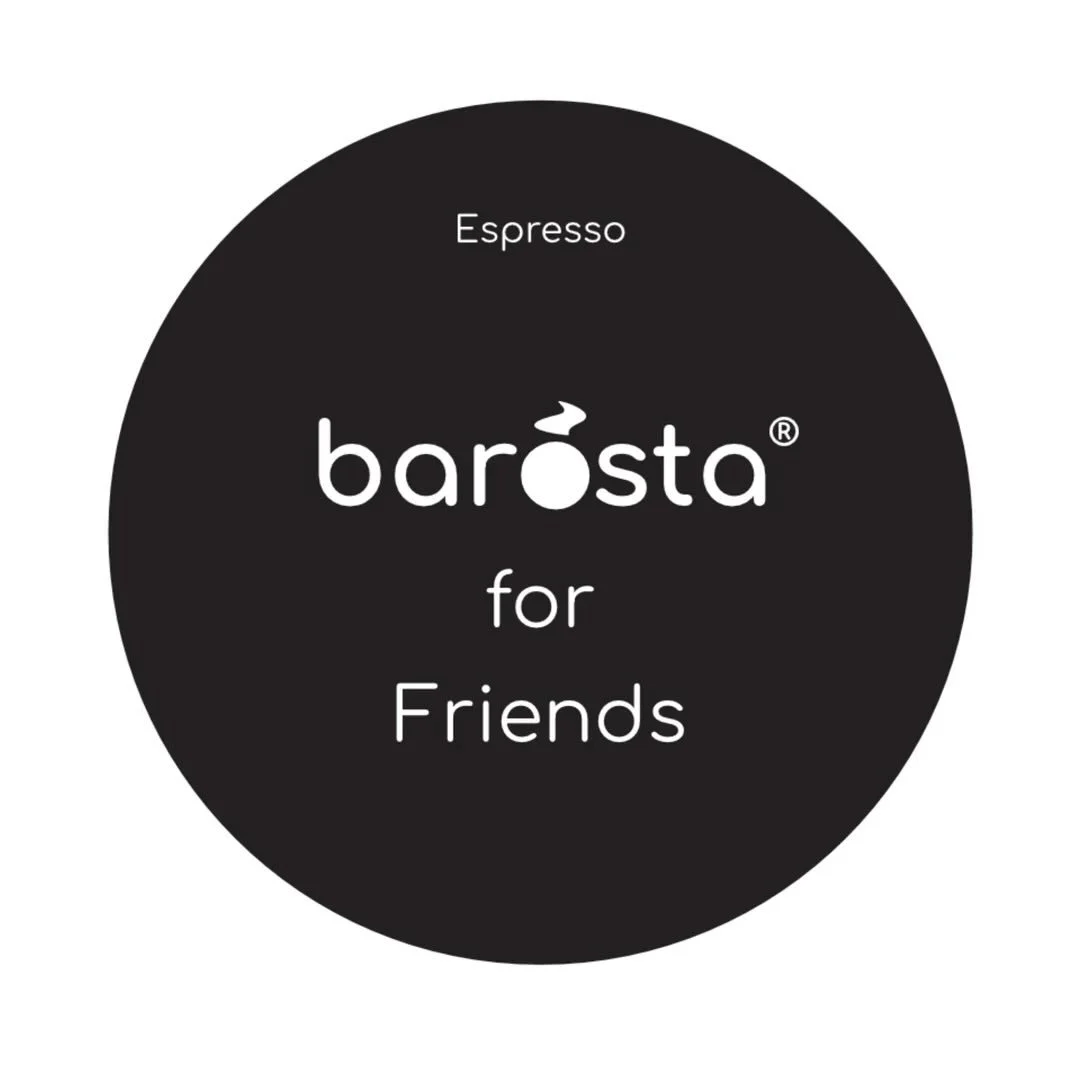 Bar&ouml;sta Espresso - For Friends

Du bist Espresso Liebhaber und bekommst nie genug?
Dann ist Bar&ouml;sta Espresso - For Friends genau das Richtige f&uuml;r Dich! 😍👌

70% Bio-Arabica (India, Nicaragua &amp; Mexiko) - 
30% Bio-Robusta (Kapi Roya