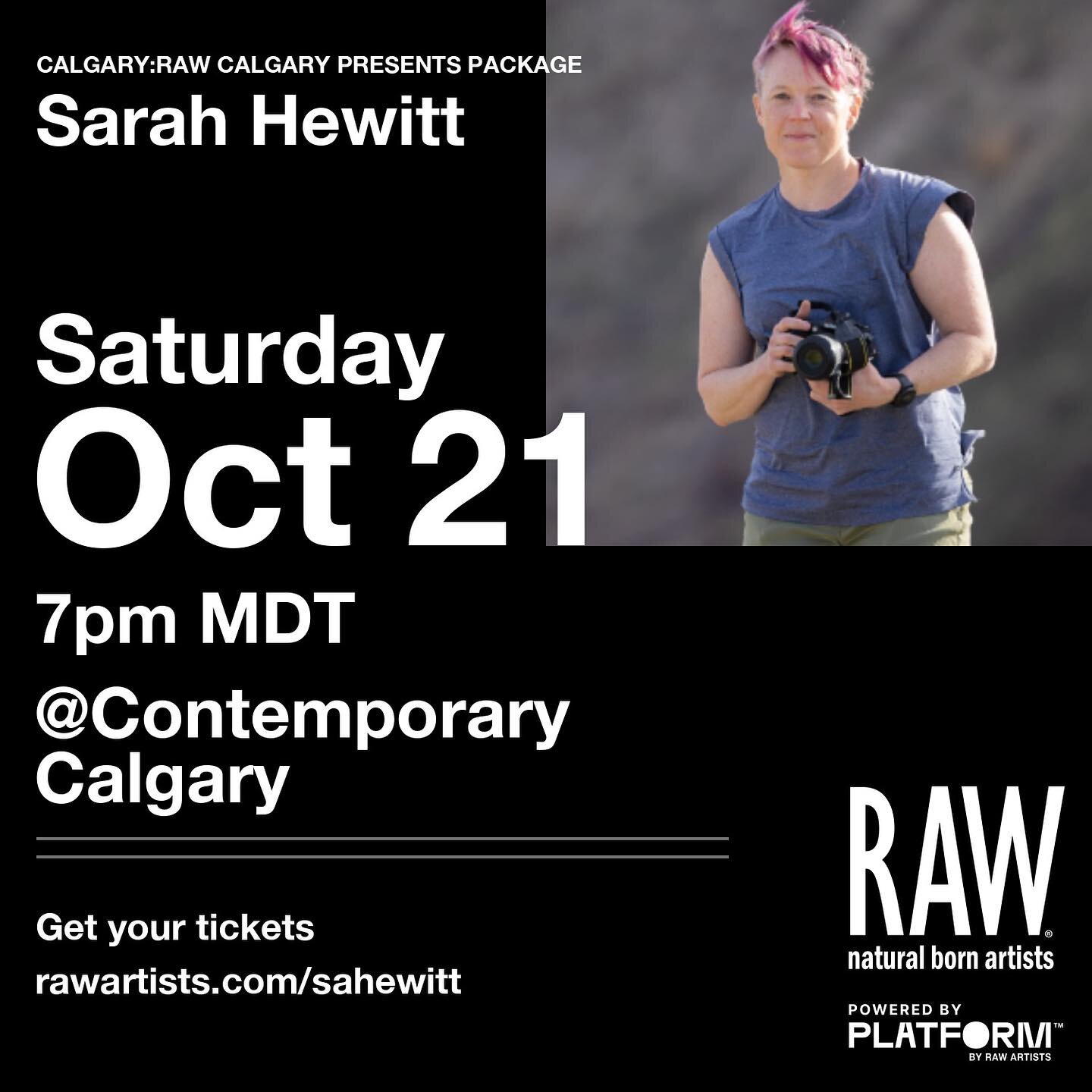 In case anyone is on the fence about checking out this show, you can still buy tickets from me to support the event! It&rsquo;s on Saturday, October 21 from 7 PM to midnight at Contemporary Calgary. For anyone who wants to check out local artists, th