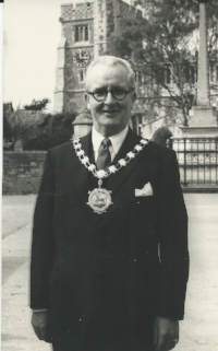  Frank John Bly, James' Grandfather. Mayor of Tring c 1955 