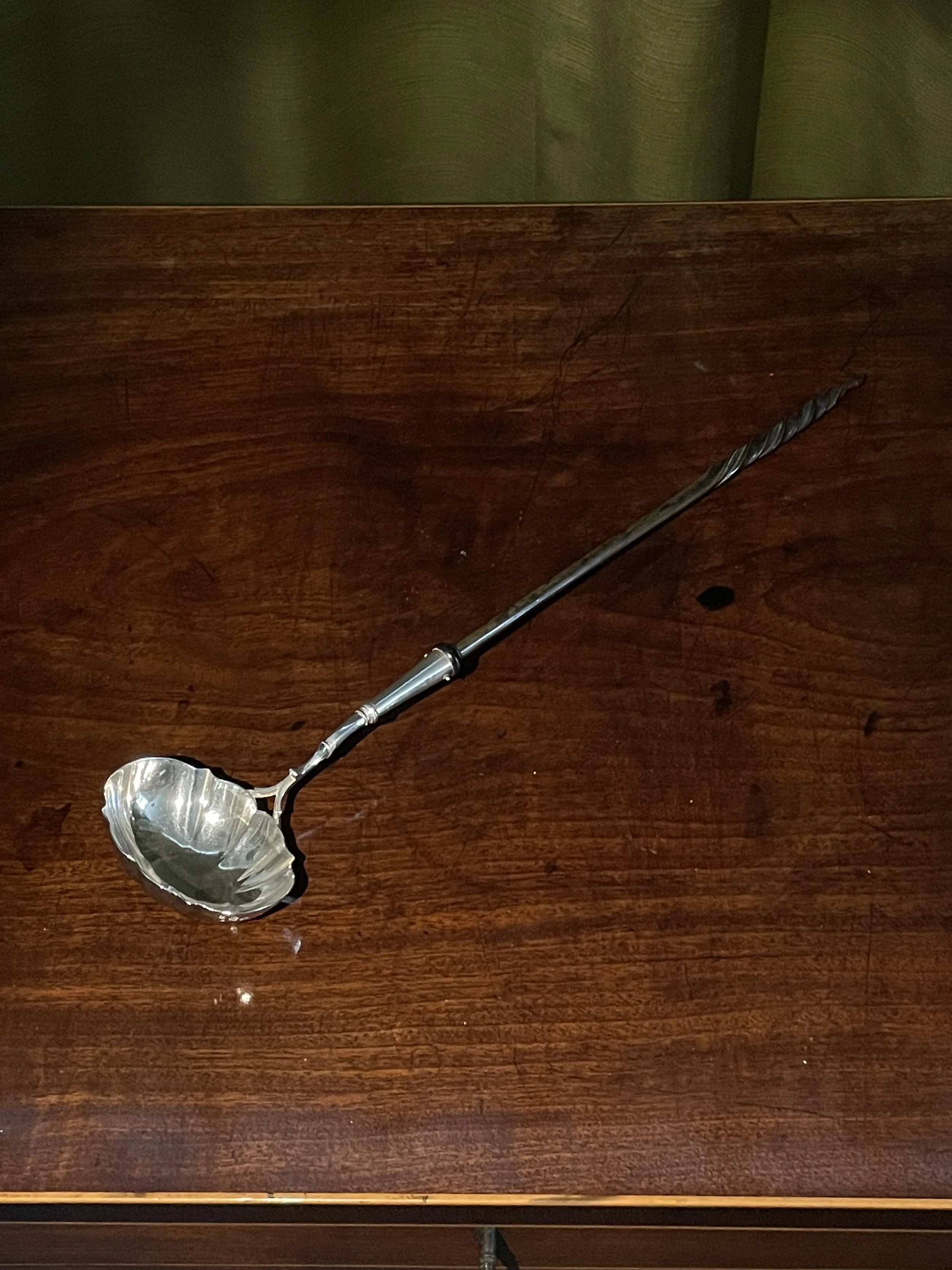 Antique punch bowl accessories