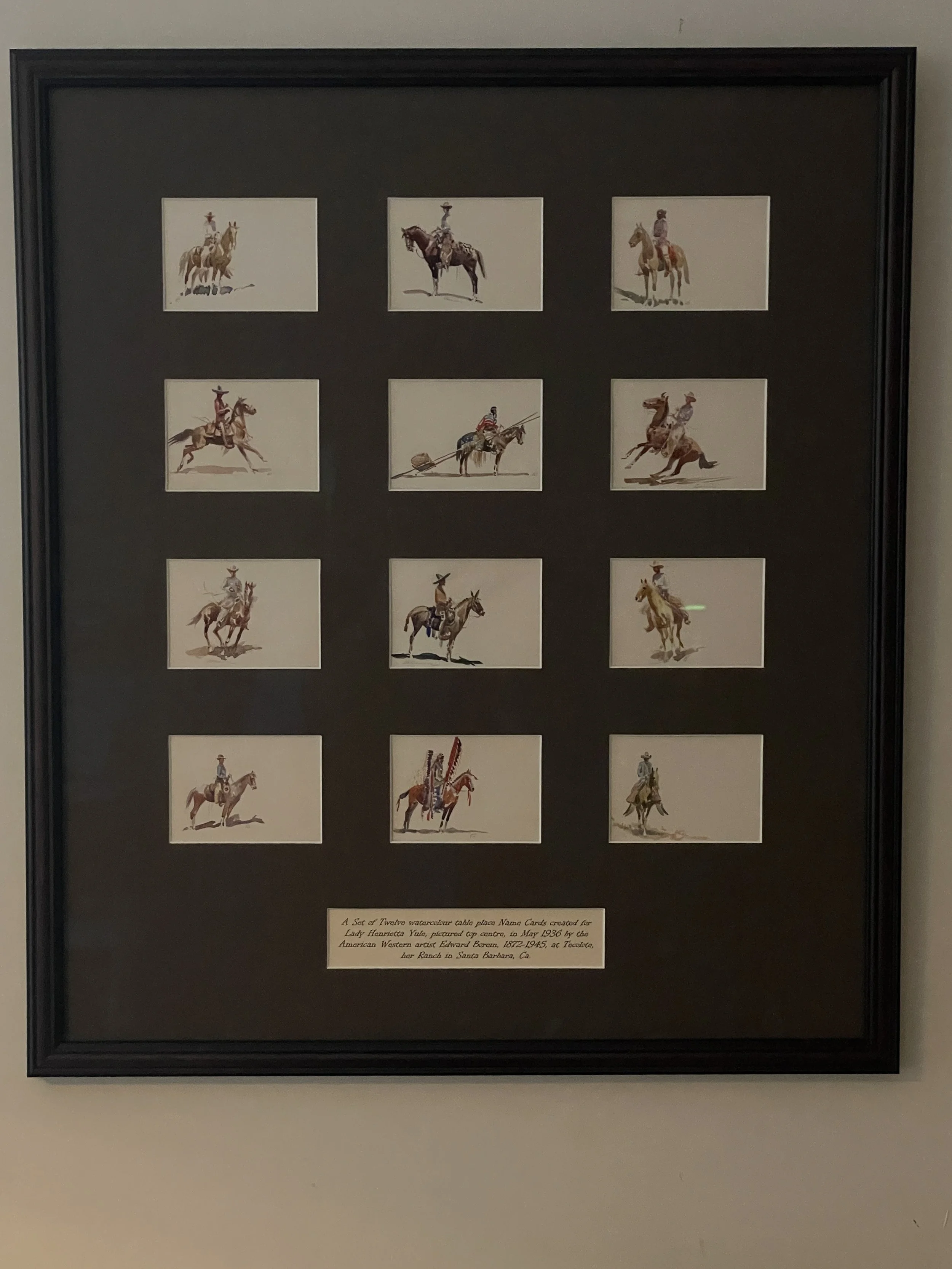 A photograph album signed and dated 1936 by Bert Clark Thayer and entitled Tecolote.