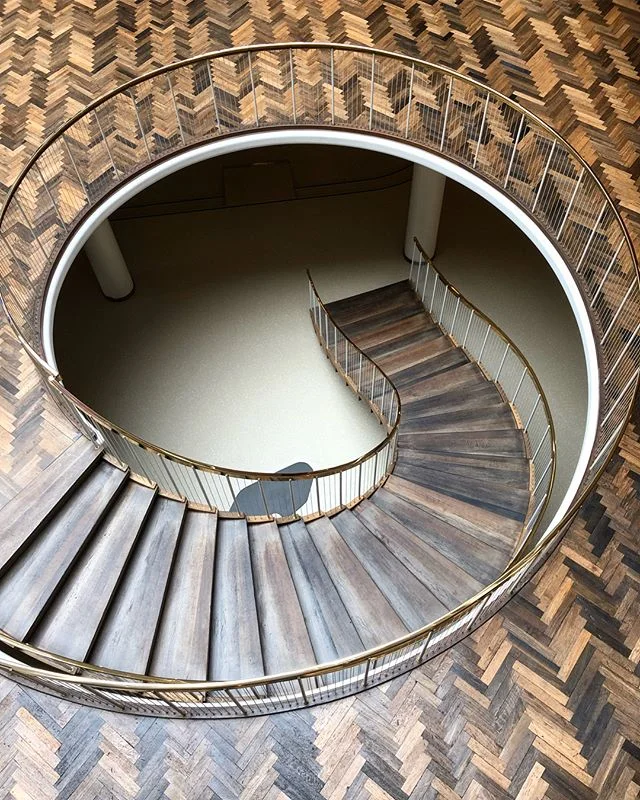 I know it&rsquo;s not Stuesday, but with something this good... Arne Jacobsen&rsquo;s Aarhus City Hall. Killer staircase, among many other elements.