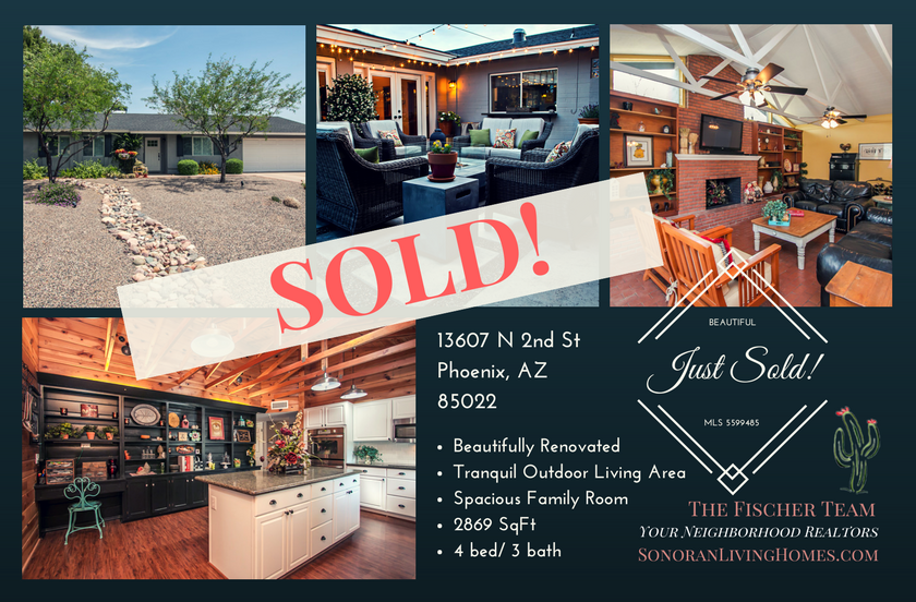SOLD Moon Valley 4 bed/ 3 bath!