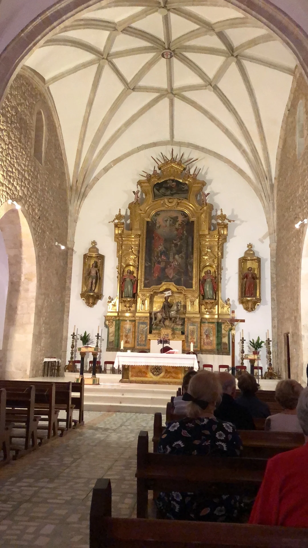 THE CHURCH OF SANTIAGO AND THE SWORD