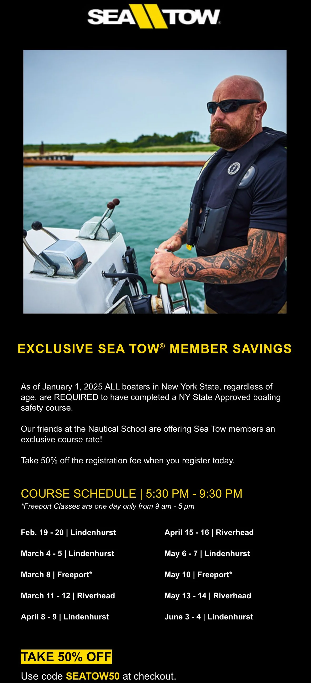 Boater Safety Certificate Follow Up Discounted Classes Available