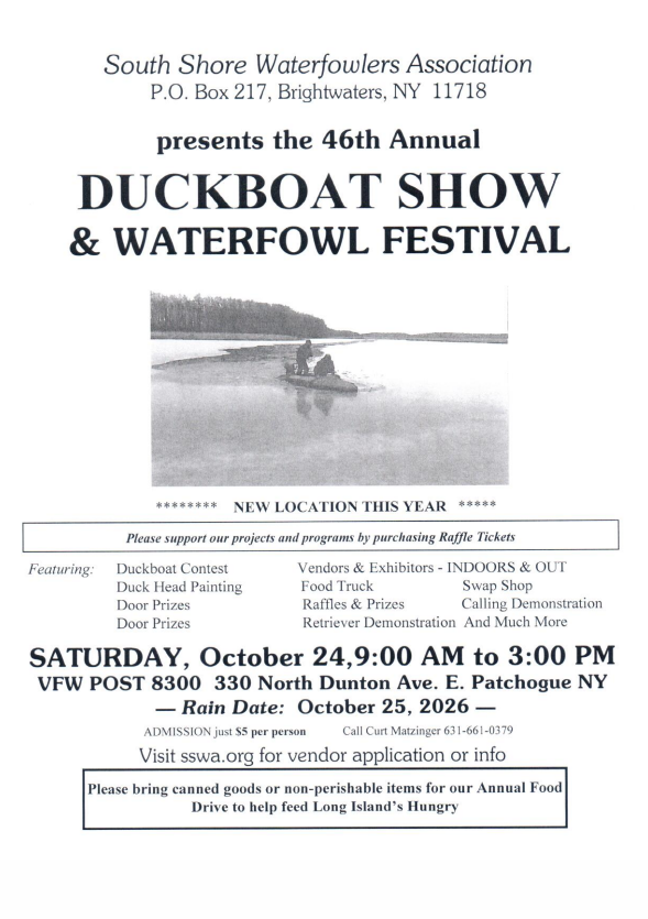 46th Annual Duck Boat Show &amp; Waterfowl Festival