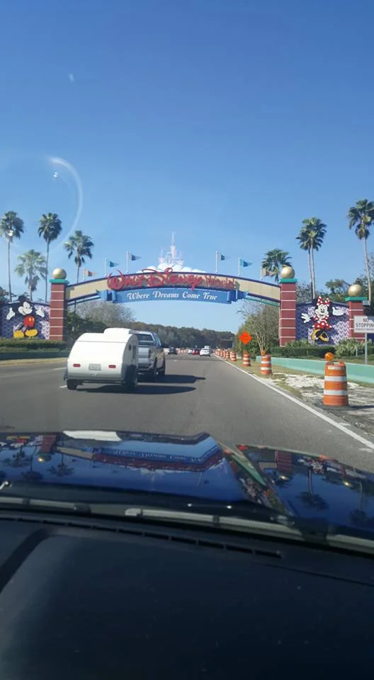 Who doesn't get excited when they see this entrance?!