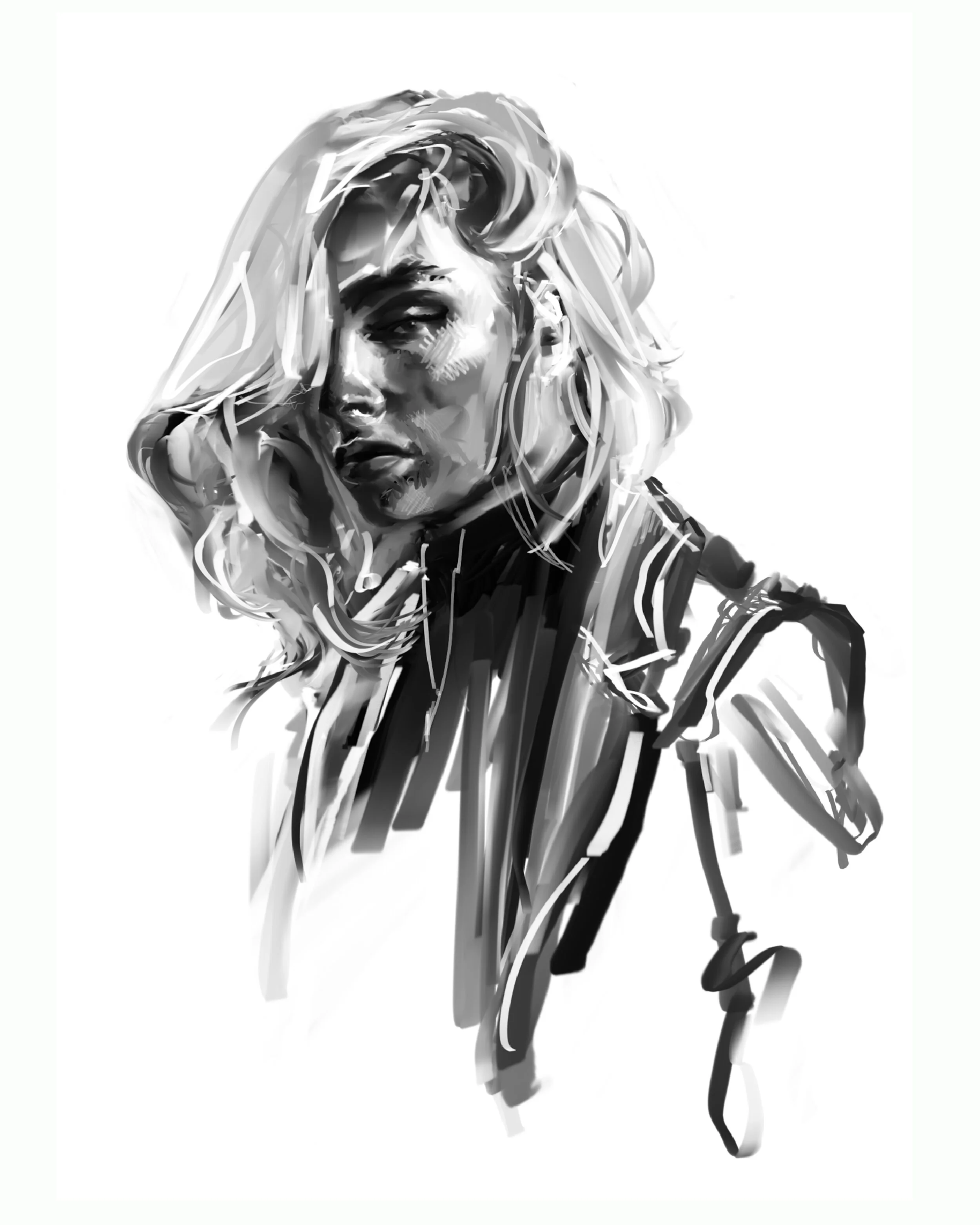  “Andreja Pejic” on Procreate 