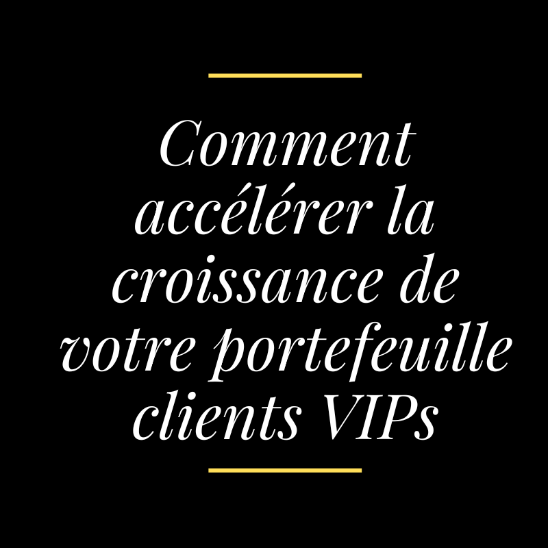 Pourquoi digitaliser l'acquisition de clients VIPs ?