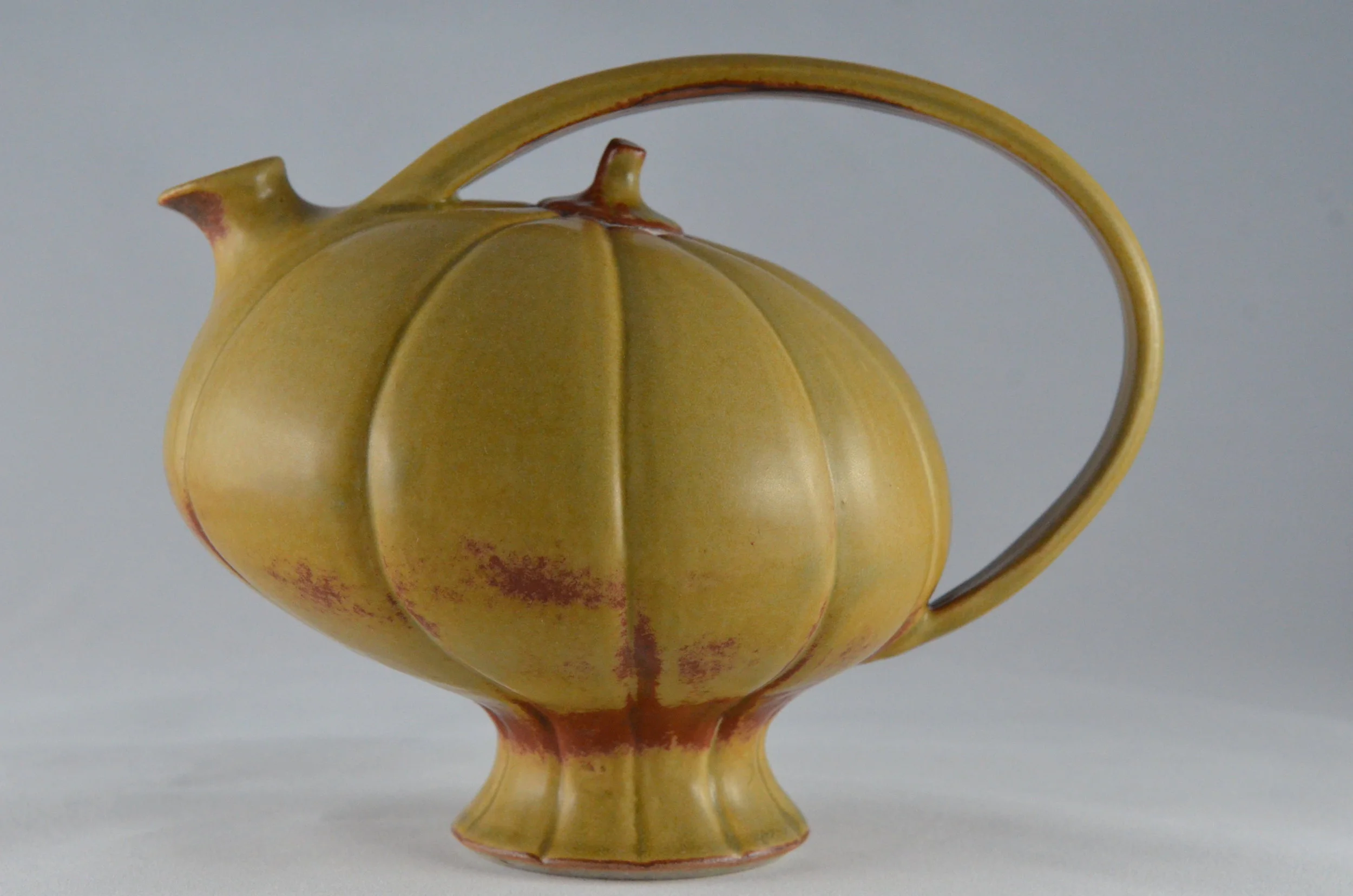 Yellow Pumpkin Teapot