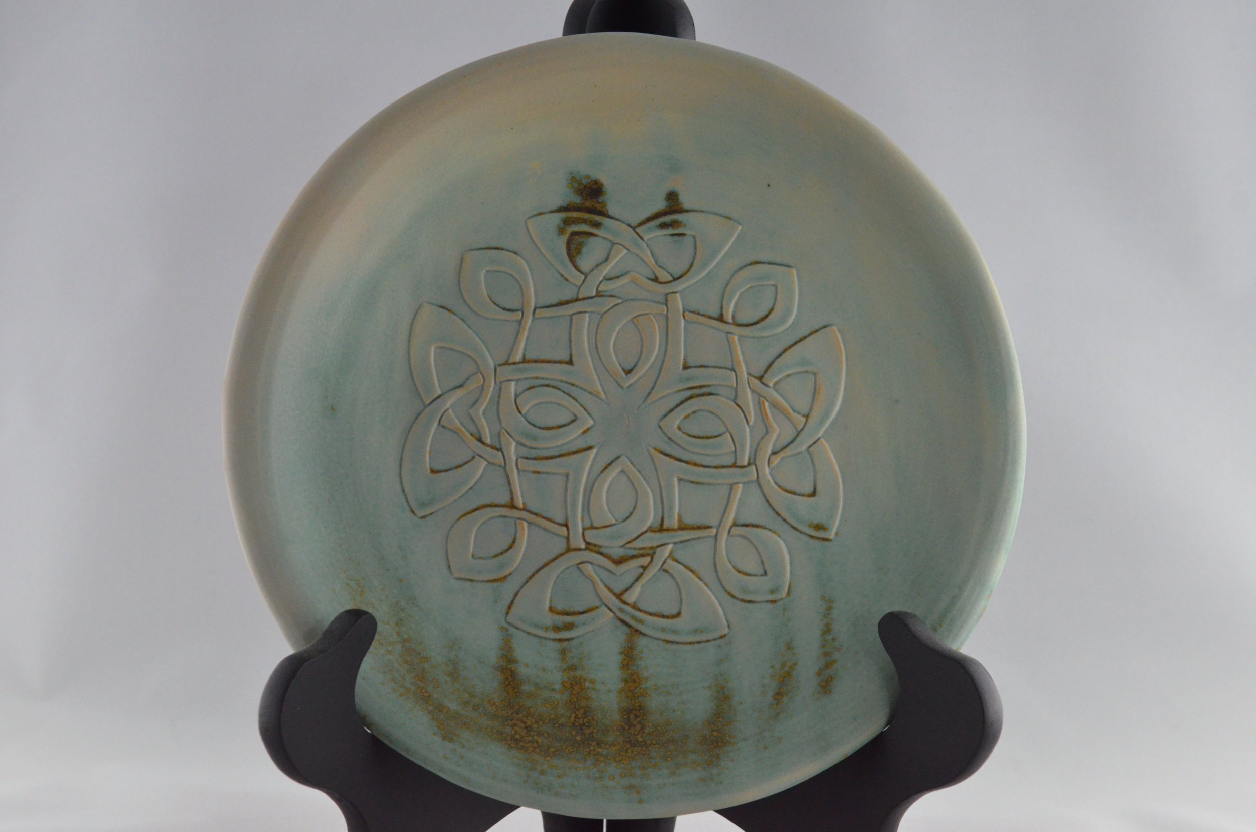 plate with carved Celtic Knot.JPG