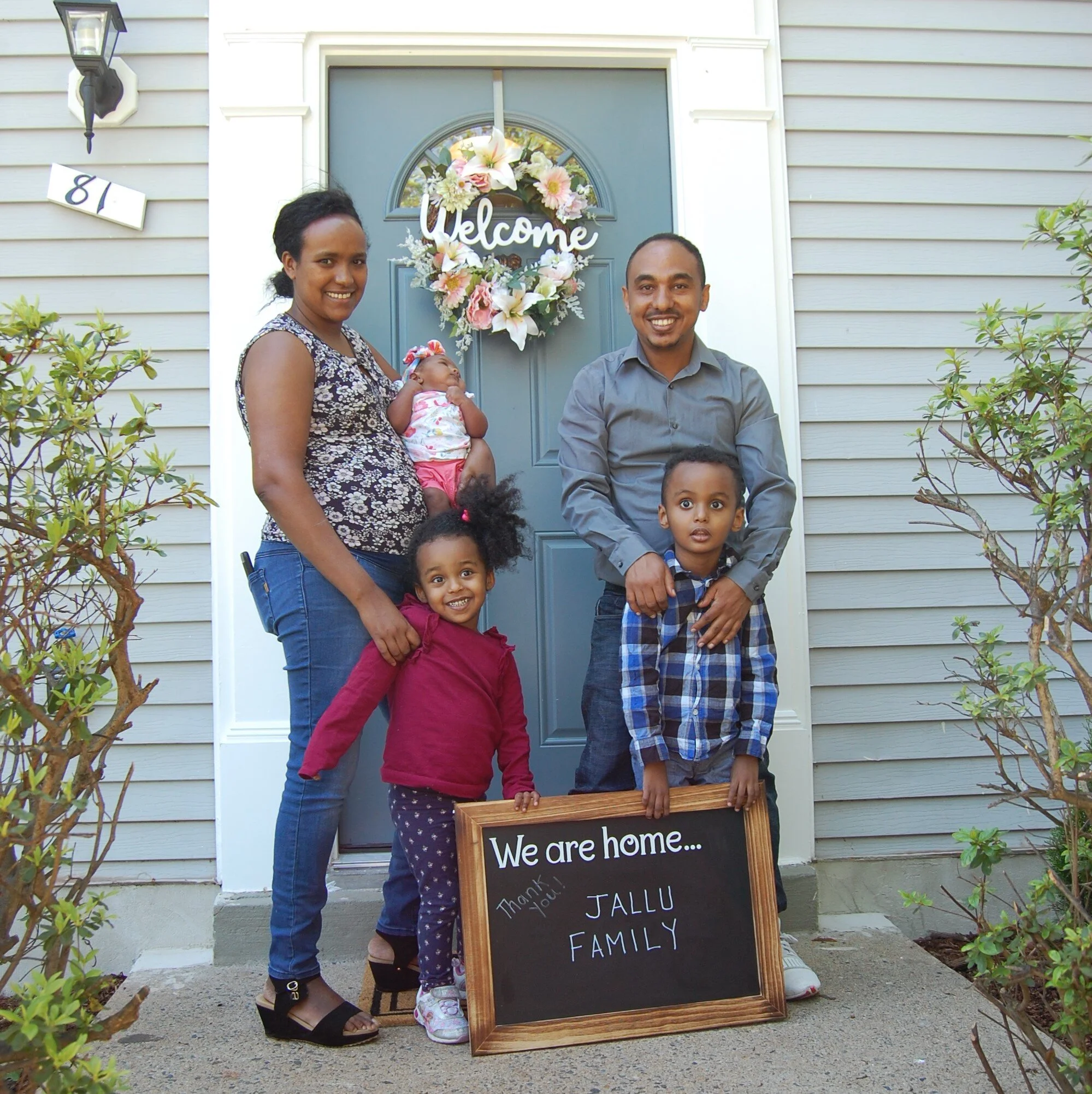 Welcome Home Jallu Family