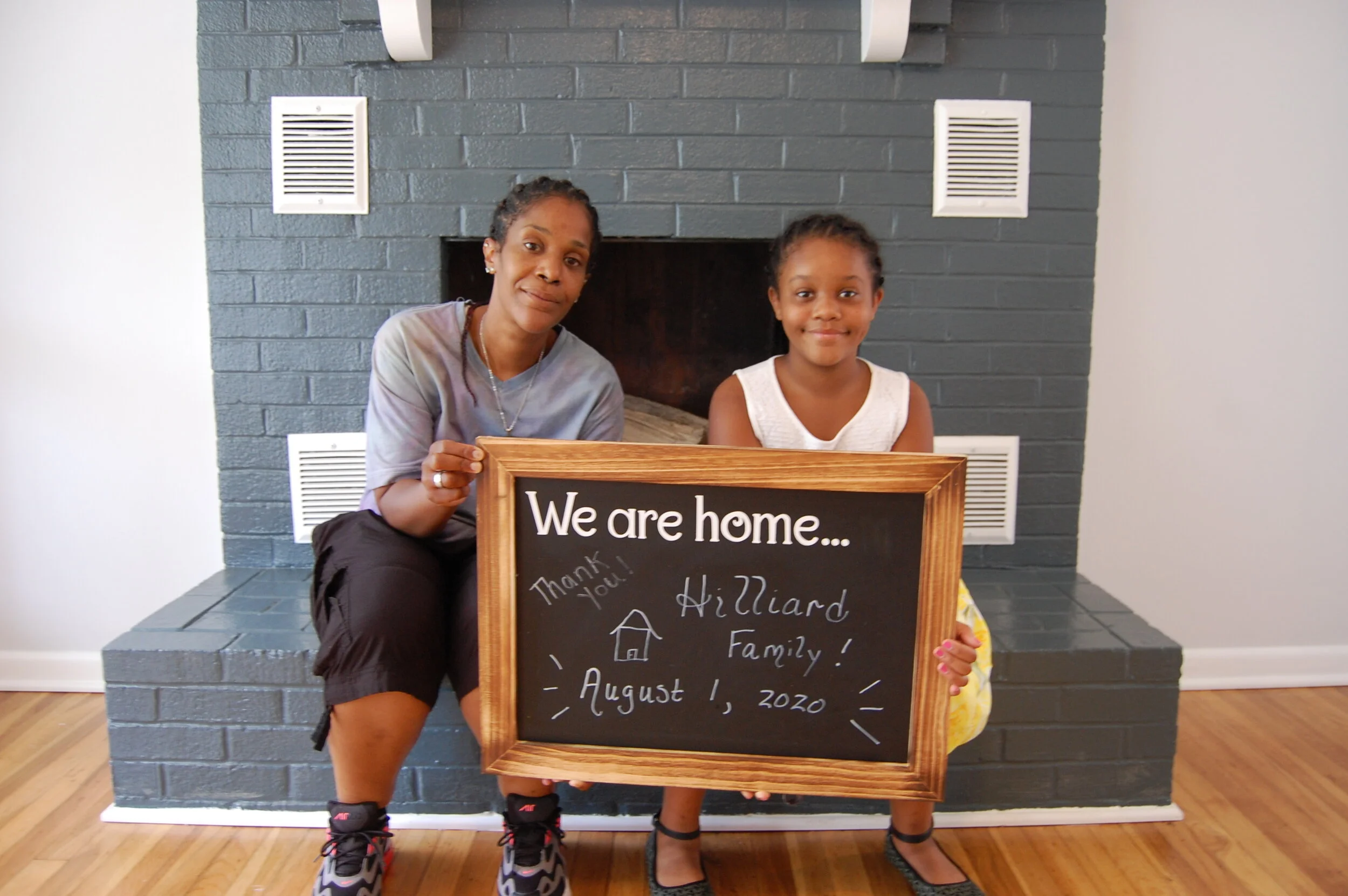 Welcome Home Hilliard Family
