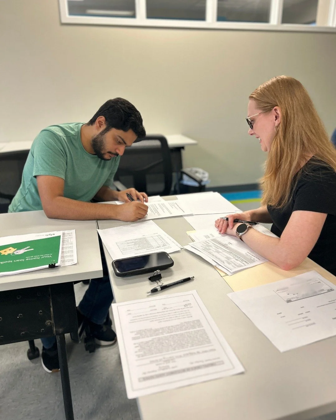 🚪🏡 Let's Open the Door to new beginnings!
Last week, one of our future Loudoun Habitat for Humanity homeowners reached an incredible milestone by signing his sales contract&mdash;a major step on the path to affordable homeownership.

Every mileston