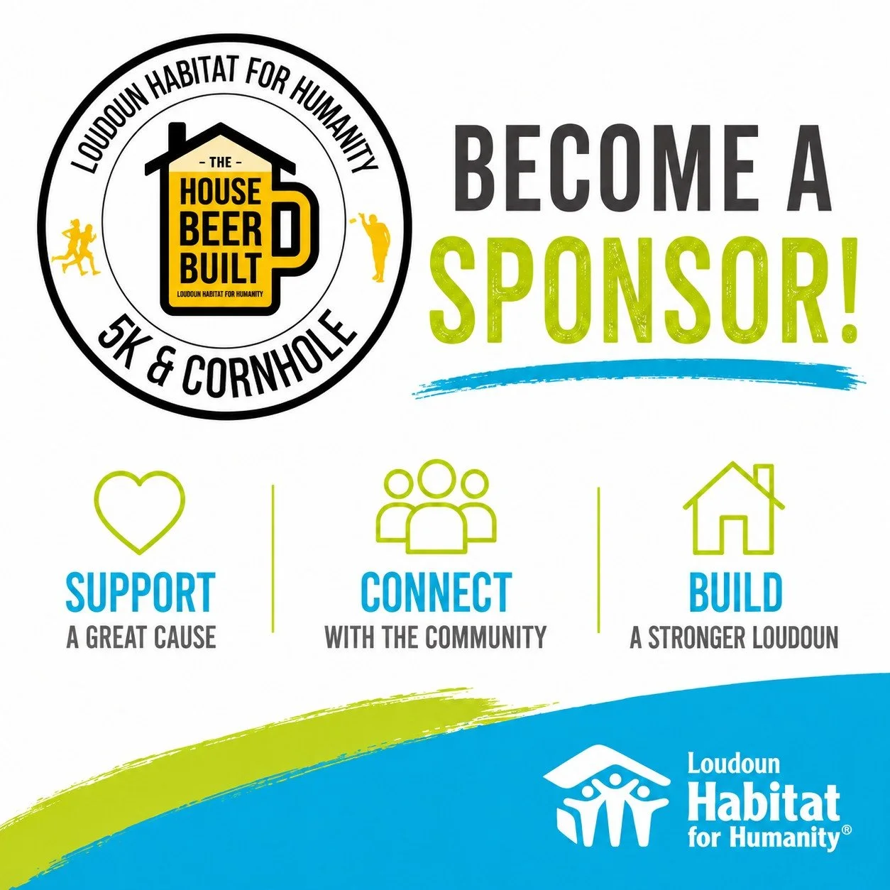 🍻 Your company could be part of The House Beer Built! 🏠

A huge THANK YOU to our sponsors United Air Temp  and @hhmijanelia for supporting the 2nd Annual The House Beer Built 5K &amp; Cornhole Tournament!

But we&rsquo;re not done yet&mdash;we&rsqu