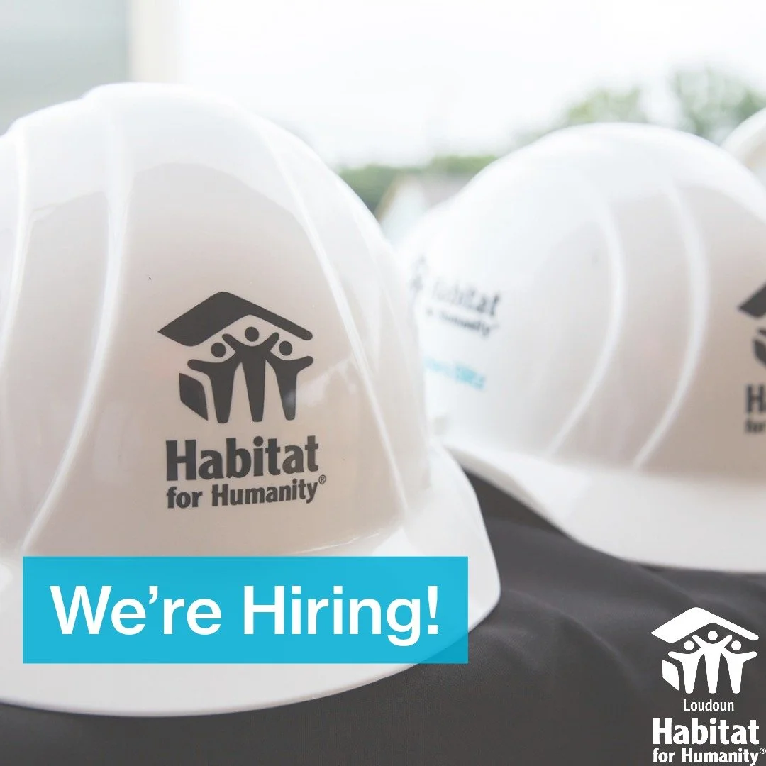 📣 WE&rsquo;RE HIRING!

Do you have a passion for helping families achieve the dream of homeownership? 🏡

Loudoun Habitat for Humanity is looking for a Family Services &amp; Engagement Manager to join our team!

In this role, you&rsquo;ll help prosp
