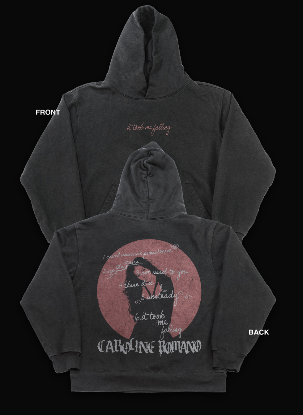 it took me falling EP hoodie