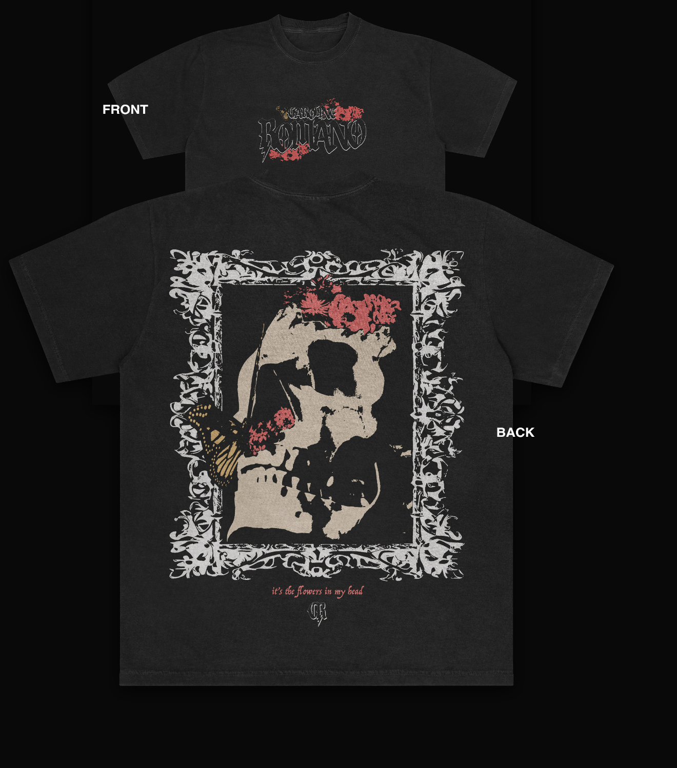the Flowers in my Head tee