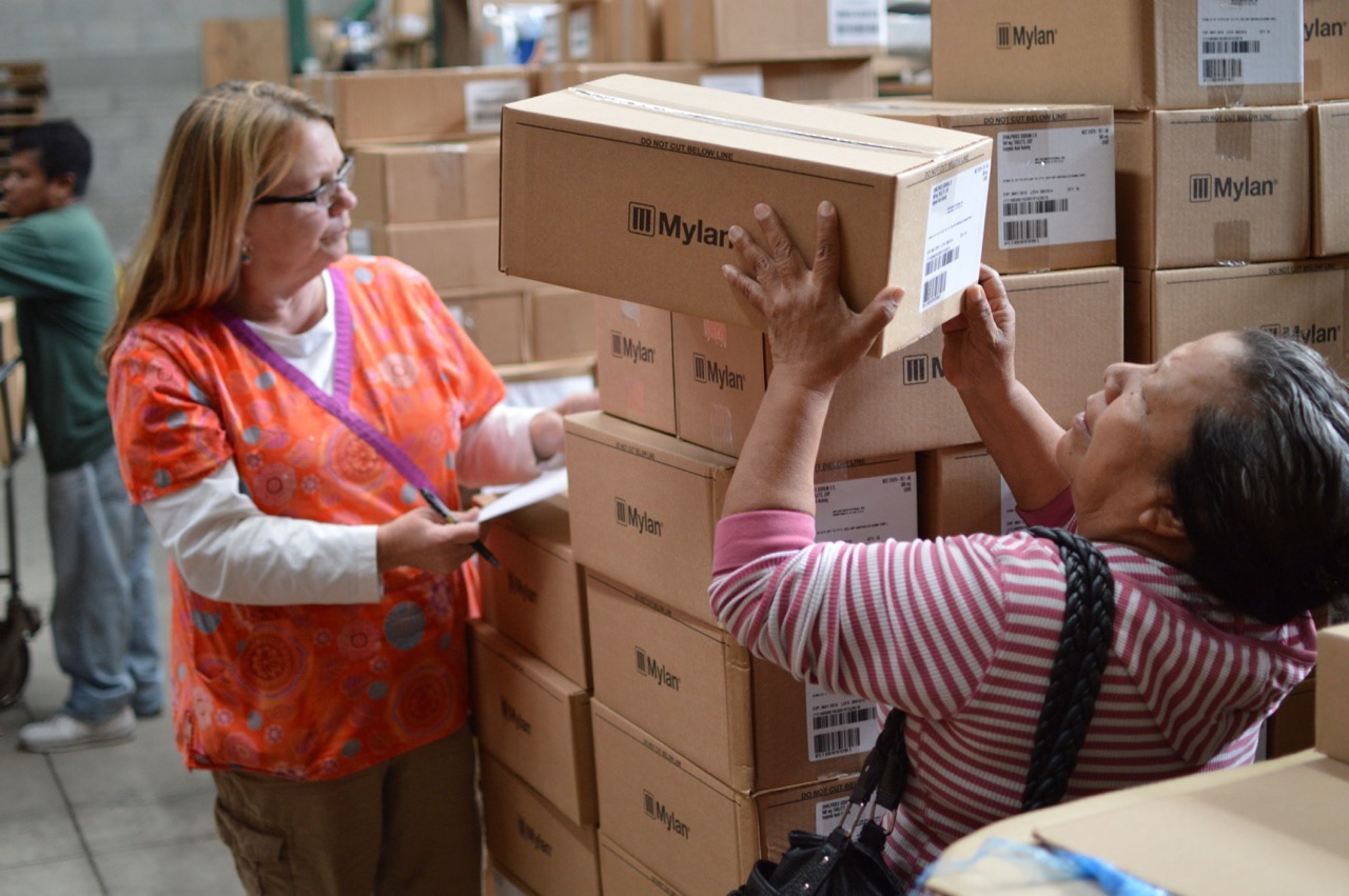 Ministries use supplies from Vine to take care of vulnerable communities.