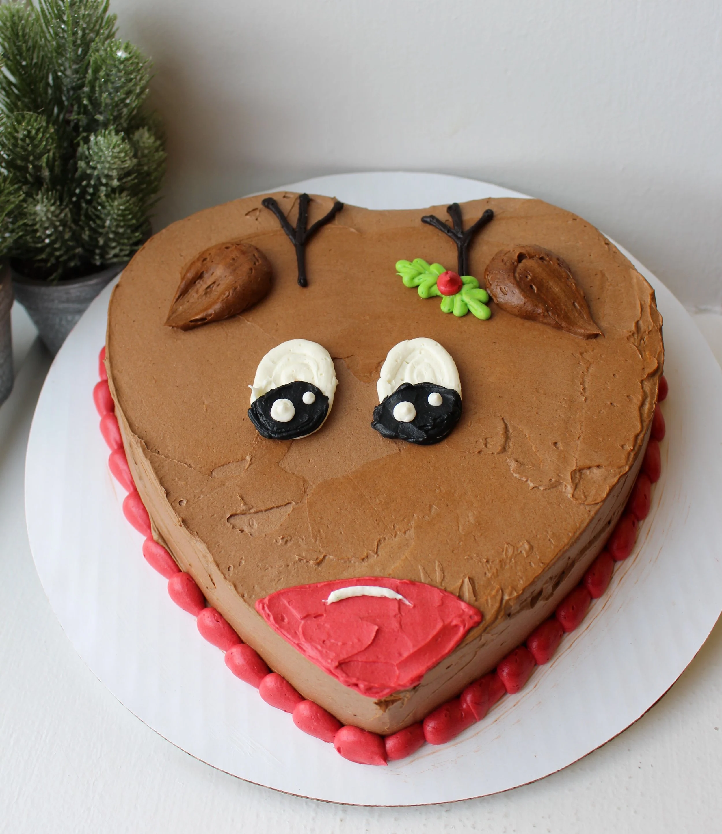 Rudolph the Reindeer Cake