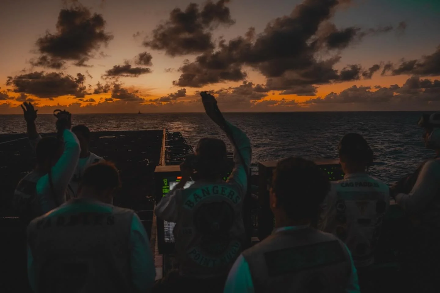 Team 4 sets the AWS post ARB to bring aboard a sleigh.