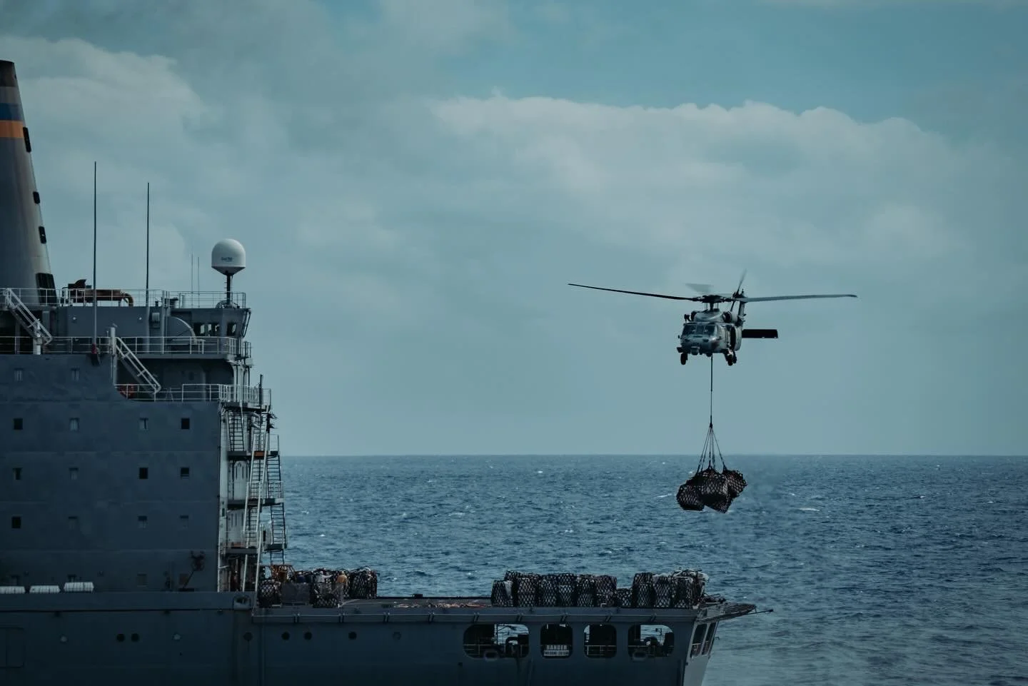 Helicopters helicopting.